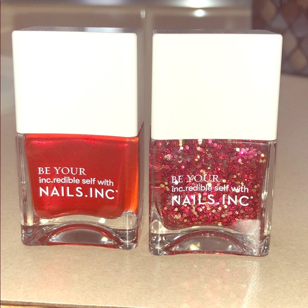Nails Inc. limited edition polish/glitter set